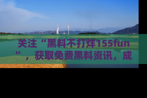 关注“黑料不打烊155fun”，获取免费黑料资讯，成为吃瓜达人不再难！