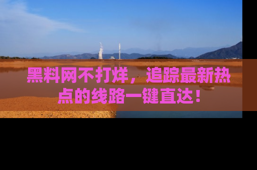 黑料网不打烊,追踪最新热点的线路一键直达!