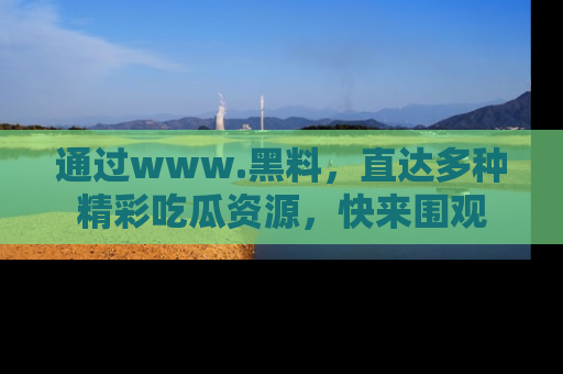 通过www.黑料,直达多种精彩吃瓜资源,快来围观