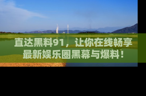 直达黑料91,让你在线畅享最新娱乐圈黑幕与爆料!